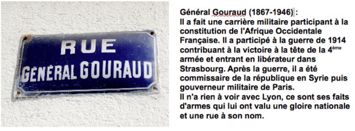 Rue Général Gouraud