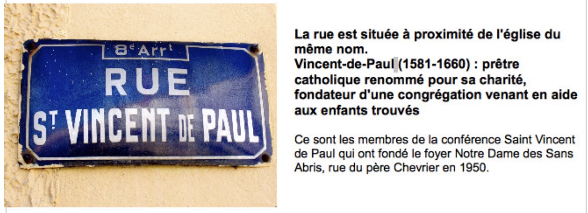 Rue Saint-Vincent-de-Paul