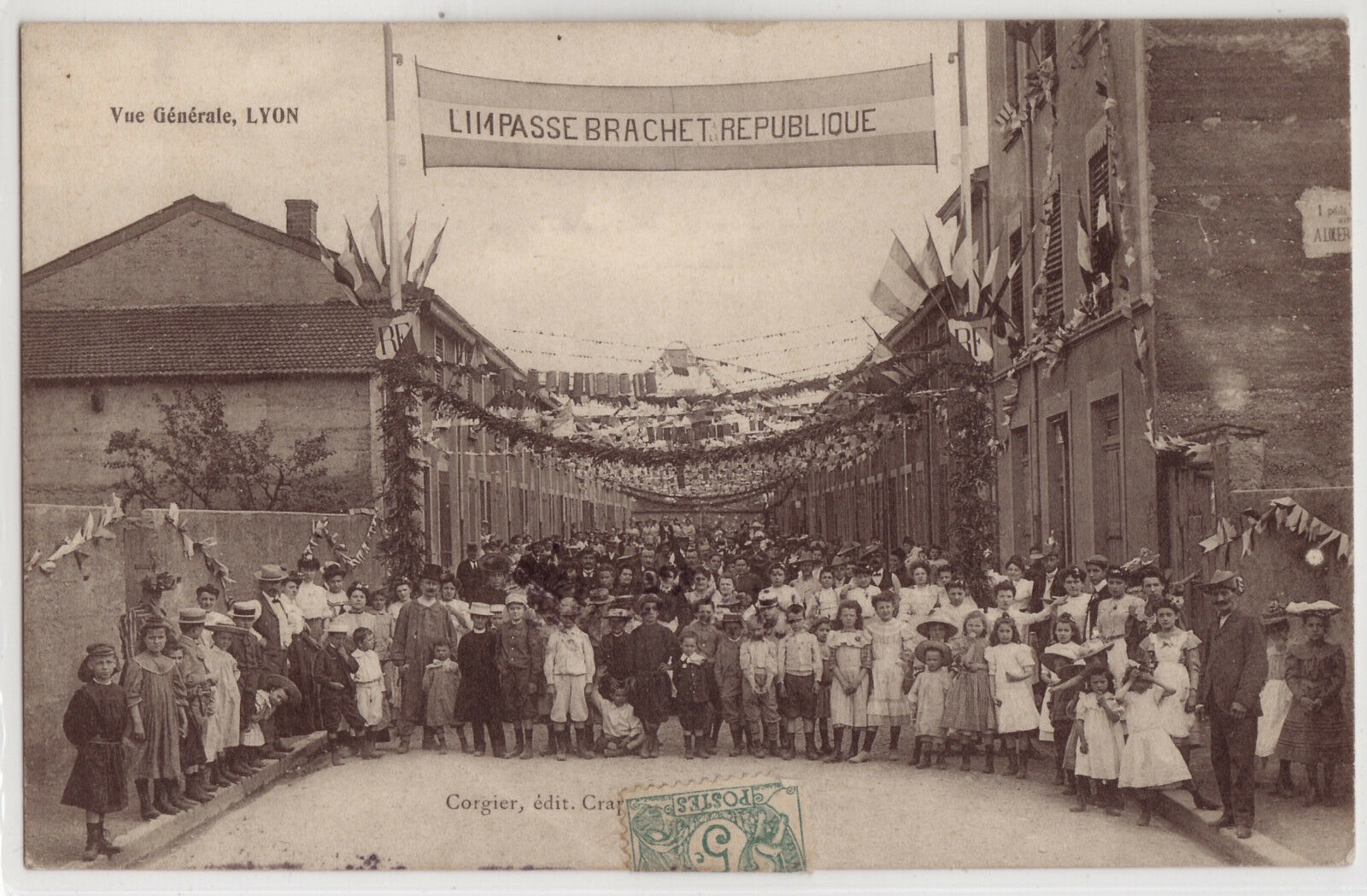 L'Impasse Bracher à la République - 14 juillet 1906